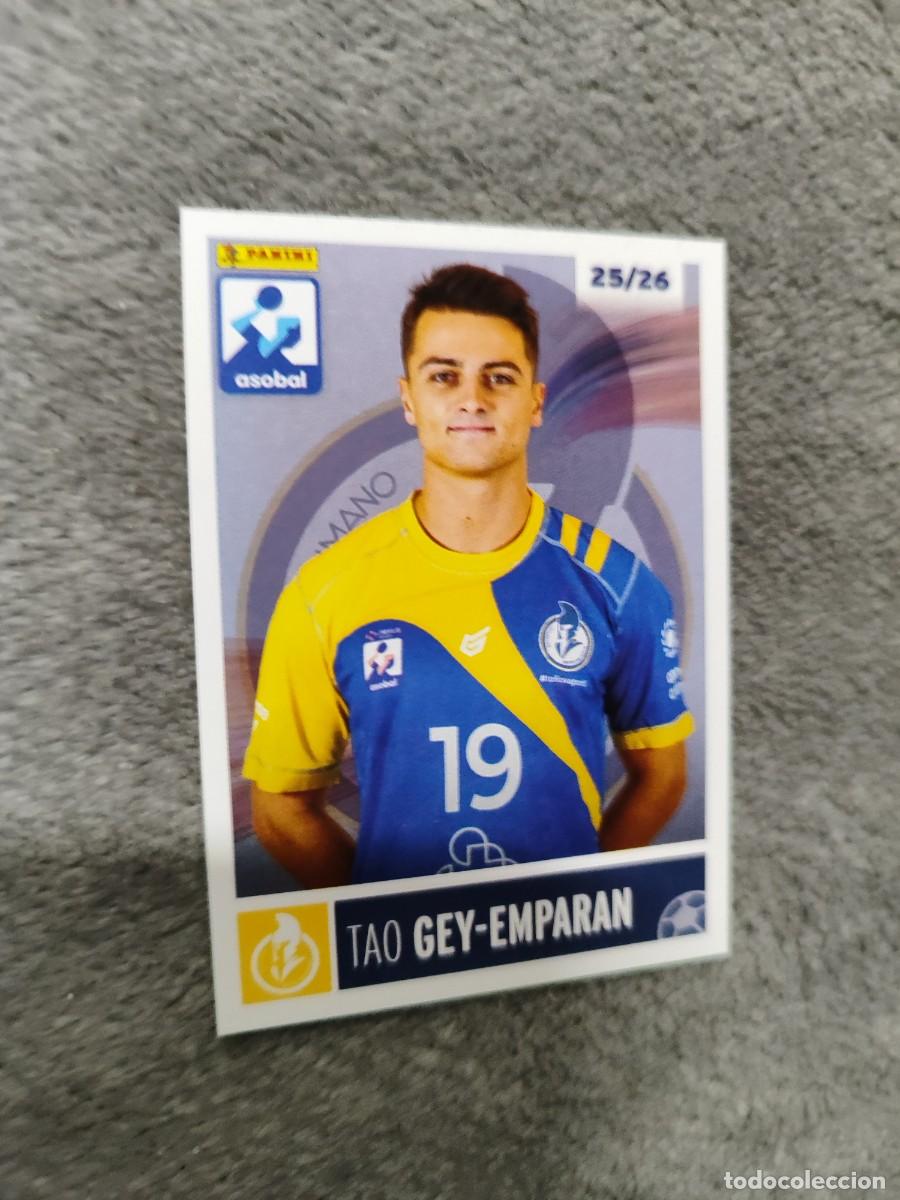 Sammelleidenschaft Sport: 127 TAO GEY-EMPARAN RECOLETAS AT. VALLADOLID LIGA NEXUS ENERGIA ASOBAL 2025 2026 PANINI 25 26 BALONM