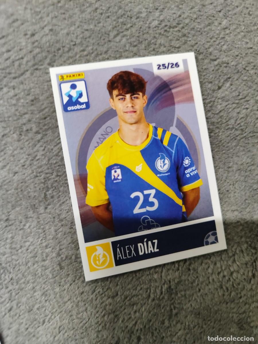 Collezionismo sportivo: 128 &Aacute;LEX D&Iacute;AZ RECOLETAS AT. VALLADOLID LIGA NEXUS ENERGIA ASOBAL 2025 2026 PANINI 25 26 BALONMANO