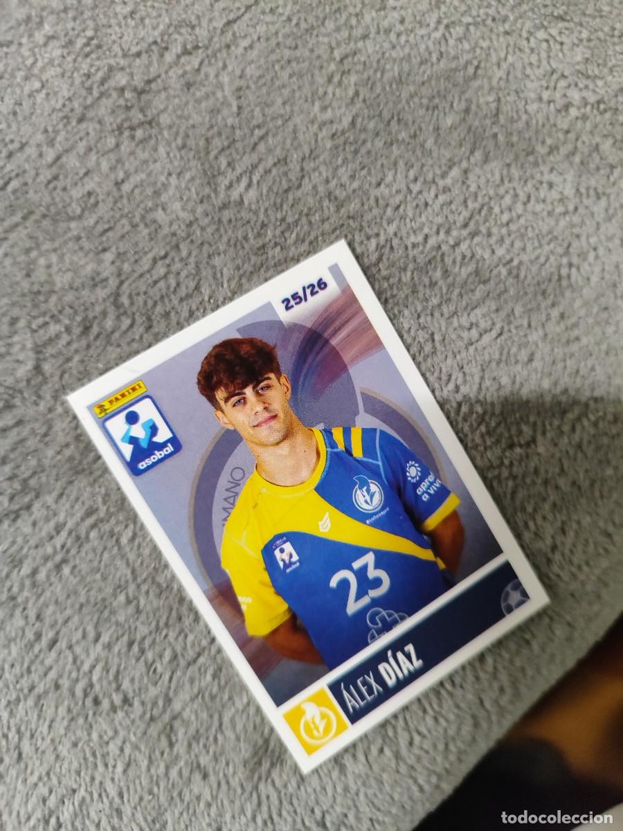 Coleccionismo deportivo: 128 &Aacute;LEX D&Iacute;AZ RECOLETAS AT. VALLADOLID LIGA NEXUS ENERGIA ASOBAL 2025 2026 PANINI 25 26 BALONMANO