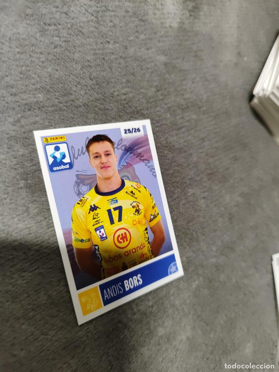 Coleccionismo deportivo: 170 ANDIS BORS TUBOS VILLA DE ARANDA LIGA NEXUS ENERGIA ASOBAL 2025 2026 PANINI 25 26 BALONMANO