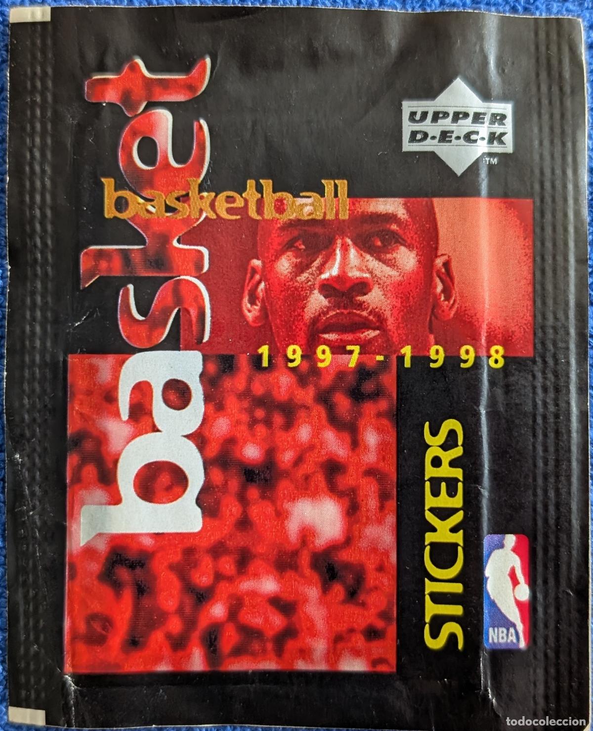 Coleccionismo deportivo: Sobre cerrado de cromos - Basketball 1997-1998 - Upper Deck