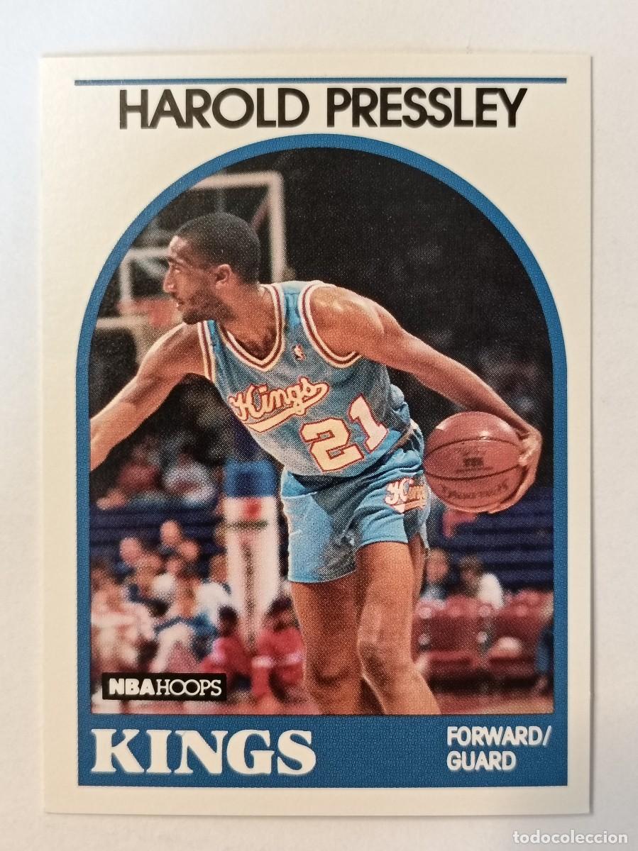 Coleccionismo deportivo: #24 HAROLD PRESSLEY (SACRAMENTO KINGS) CARD 89/90 NBA HOOPS