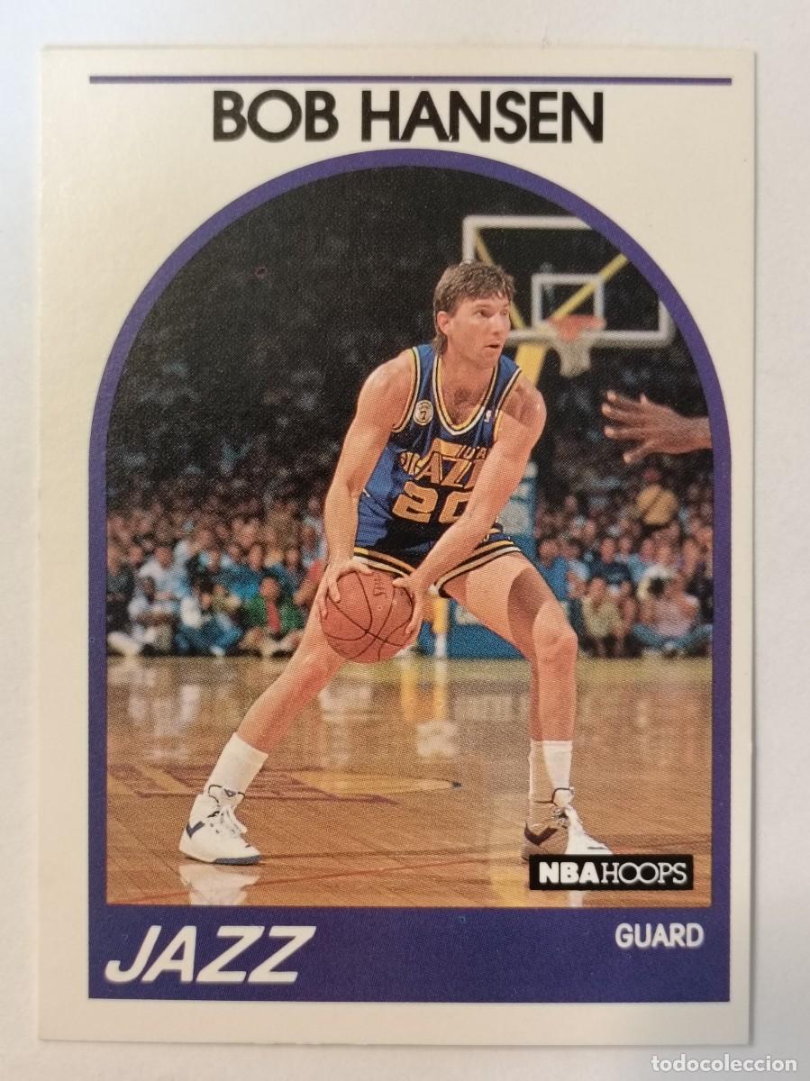 Coleccionismo deportivo: #27 BOB HANSEN (UTAH JAZZ) CARD 89/90 NBA HOOPS