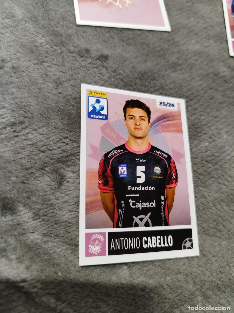Sammelleidenschaft Sport: 227 ANTONIO CABELLO CAJASOL PUENTE GENIL LIGA NEXUS ENERGIA ASOBAL 2025 2026 PANINI 25 26 BALONMANO