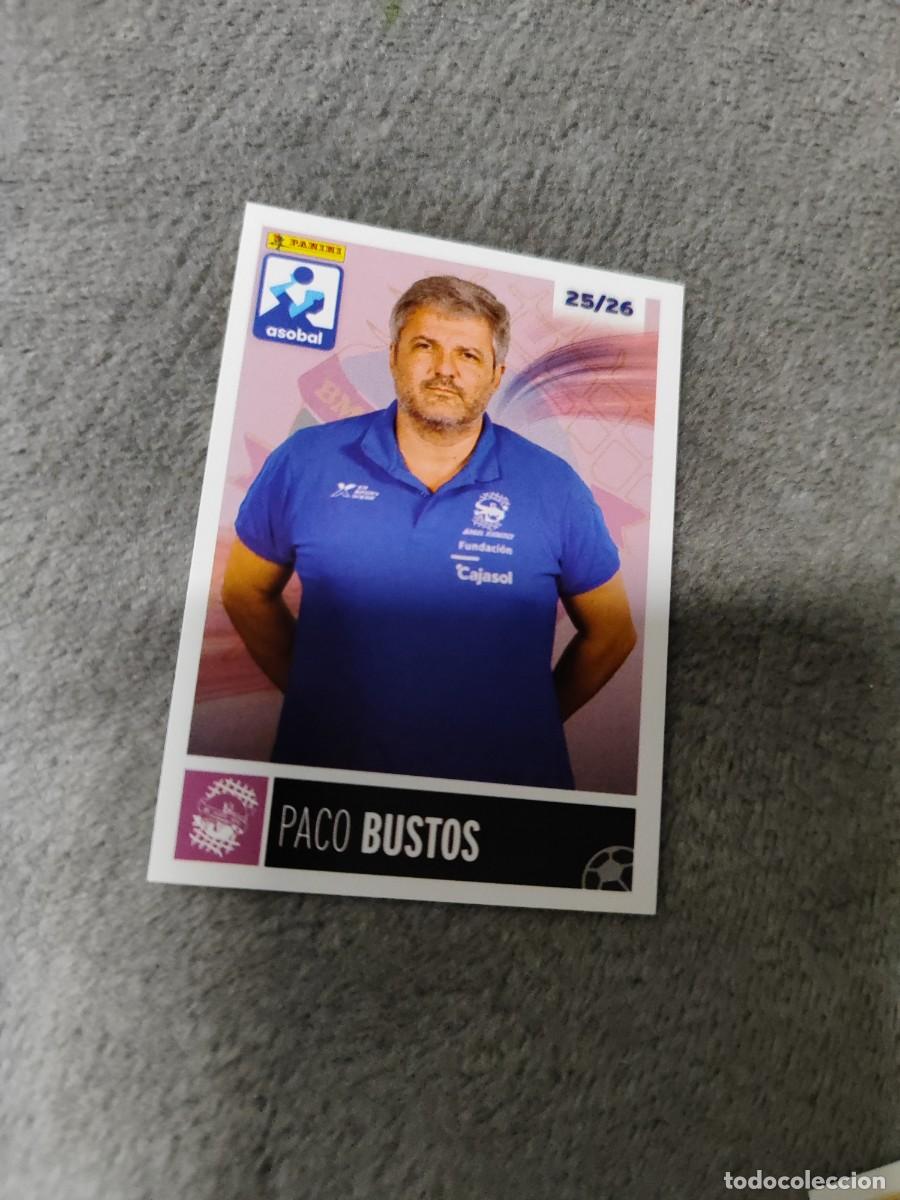 Coleccionismo deportivo: 244 PACO BUSTOS CAJASOL PUENTE GENIL LIGA NEXUS ENERGIA ASOBAL 2025 2026 PANINI 25 26 BALONMANO