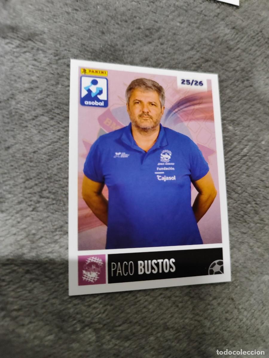Coleccionismo deportivo: 244 PACO BUSTOS CAJASOL PUENTE GENIL LIGA NEXUS ENERGIA ASOBAL 2025 2026 PANINI 25 26 BALONMANO