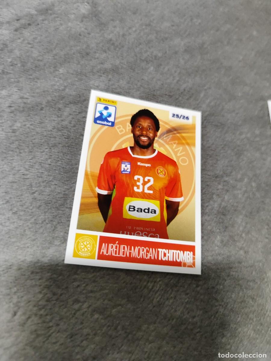 Sammelleidenschaft Sport: 255 AUR&Eacute;LIEN-MORGAN TCHITOMBI BADA HUESCA LIGA NEXUS ENERGIA ASOBAL 2025 2026 PANINI 25 26 BALONMANO