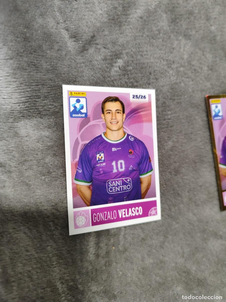 Colecionismo desportivo: 270 GONZALO VELASCO SANICENTRO BM. GUADALAJARA LIGA NEXUS ENERGIA ASOBAL 2025 2026 PANINI 25 26 BALO