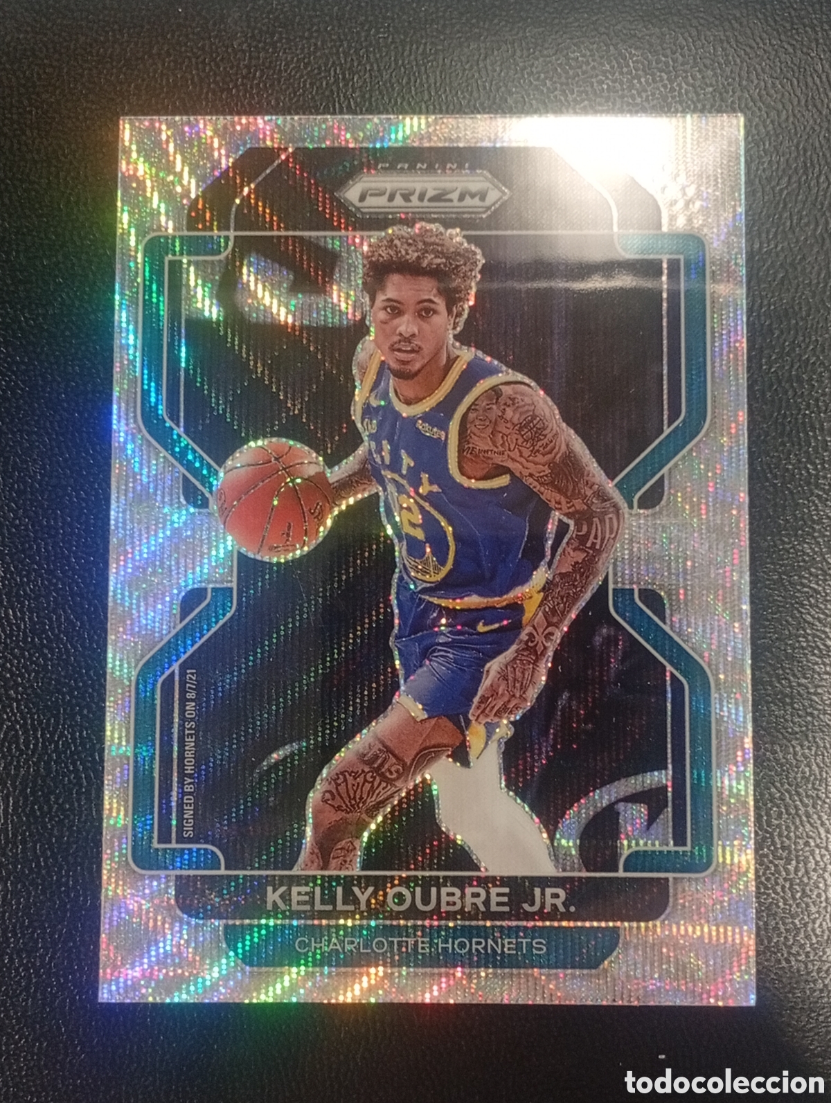 Coleccionismo deportivo: 103 paralela prizm KELLY OUBRE CHARLOTTE HORNETS NBA 2021 2022 21 22 PANINI BASKETBALL BASKET CARDS