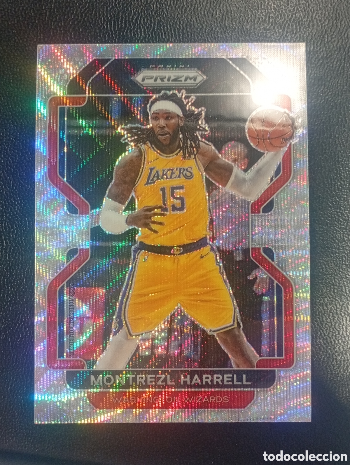 Coleccionismo deportivo: 137 paralela prizm MONTREZL HARRELL ANGELES LAKERs NBA 2021 2022 21 22 PANINI BASKETBALL BASKET CARD