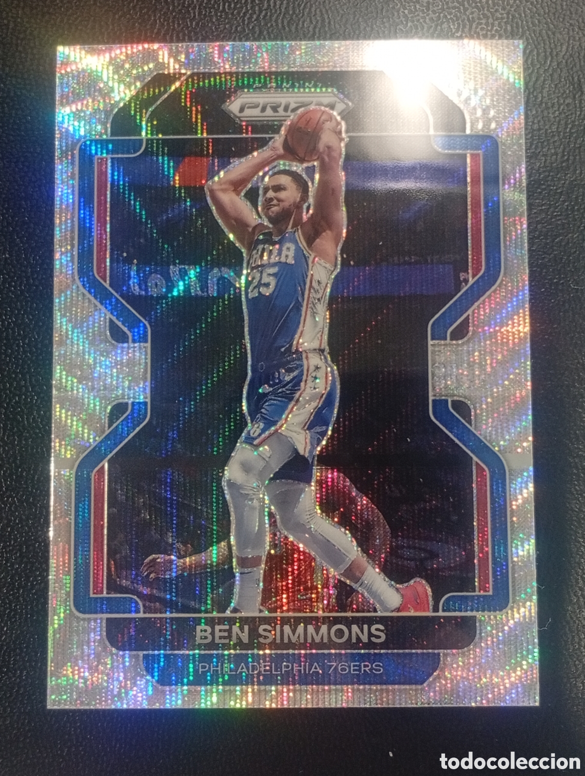 Coleccionismo deportivo: 199 paralela prizm BEN SIMMONS PHILADELPHIA 76ERS NBA 2021 2022 21 22 PANINI BASKETBALL BASKET CARD