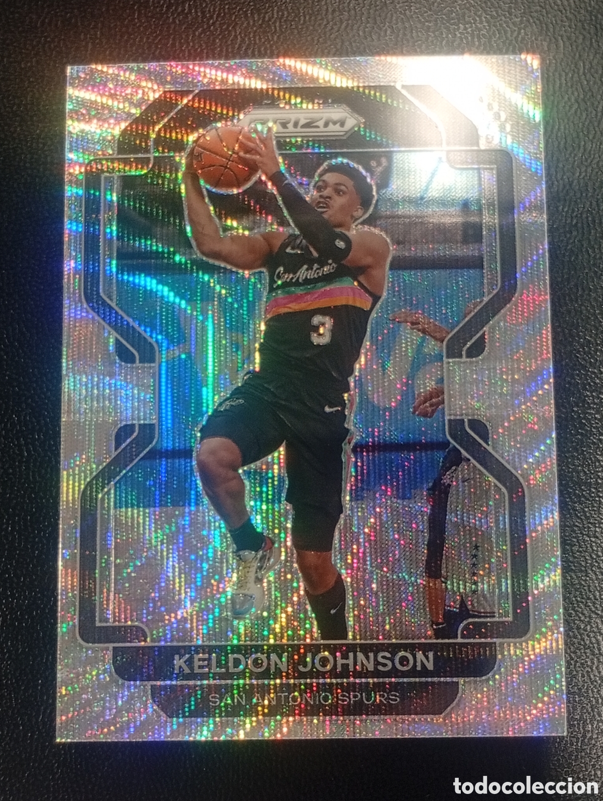 Coleccionismo deportivo: 210 paralela prizm KELDON JOHNSON ANTONIO SPURS NBA 2021 2022 21 22 PANINI BASKETBALL BASKET CARD