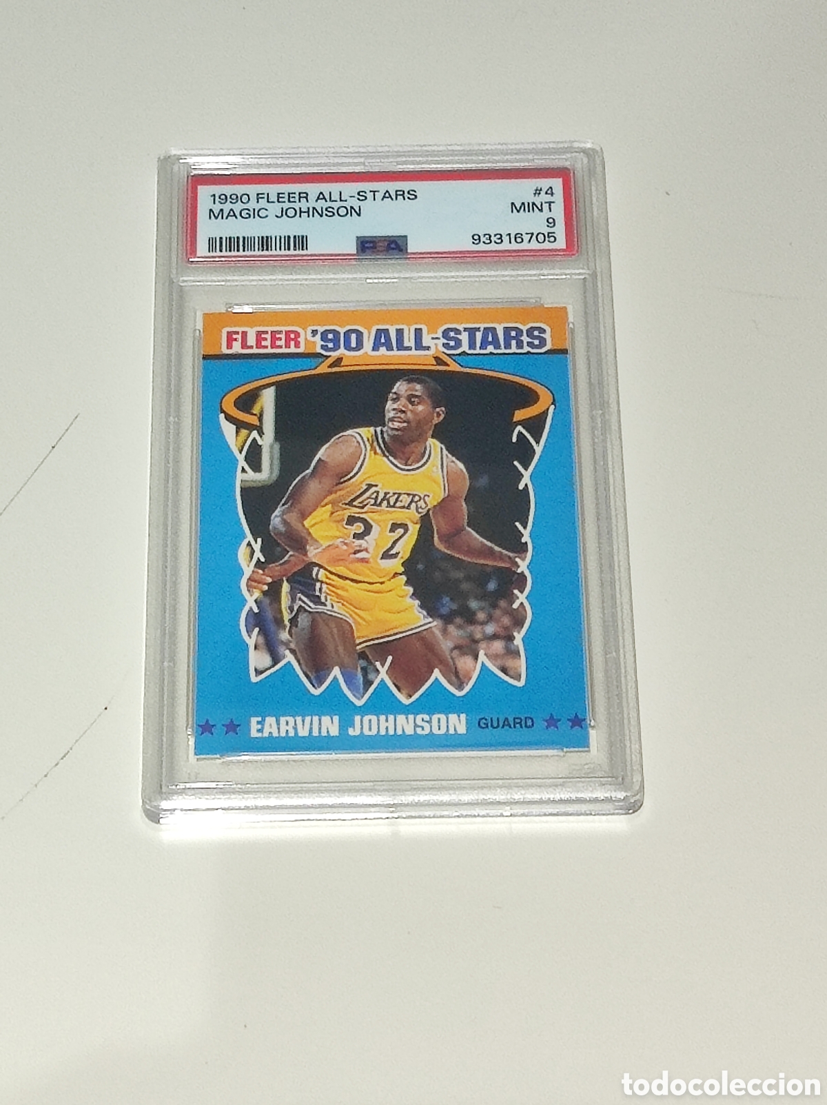 Coleccionismo deportivo: Fleer All stars Magic Johnson