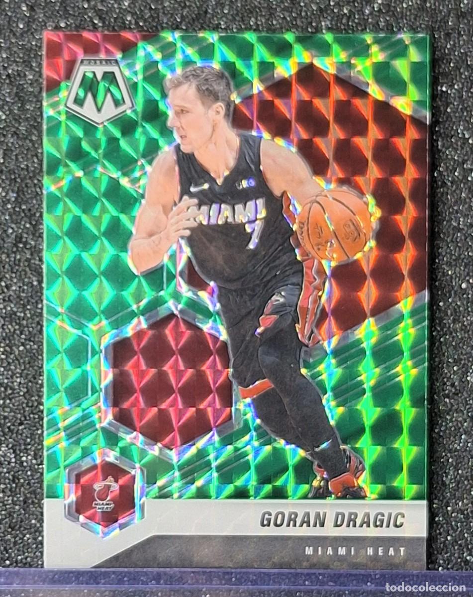 Sports collectibles: Goran Dragic Miami Heat Panini Mosaic Basketball Green