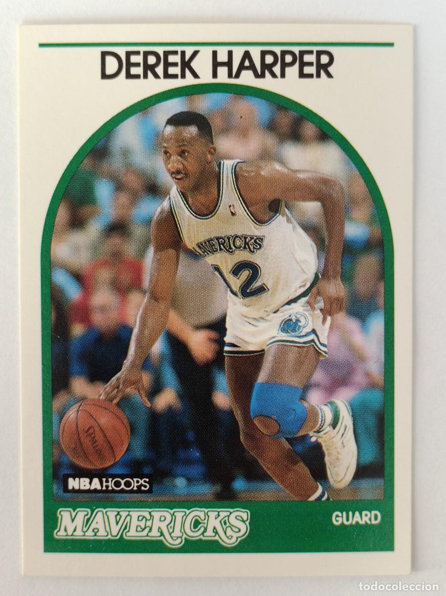 Colecionismo desportivo: #184 DEREK HARPER (DALLAS MAVERICKS) CARD 89/90 NBA HOOPS