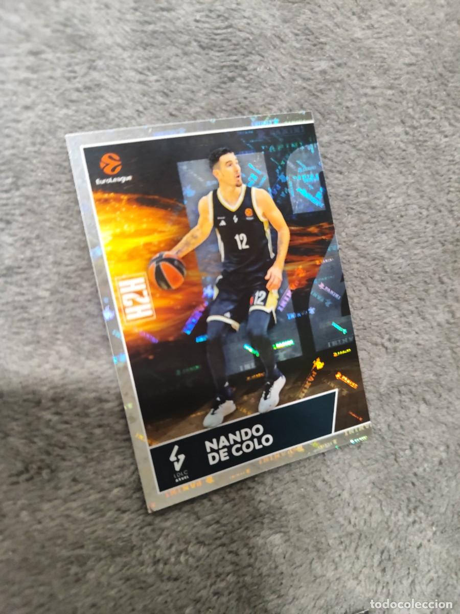 Coleccionismo deportivo: 30 NANDO DE COLO (LDLC ASVEL VILLEURBANNE) 1 EUROLEAGUE 2025 2026 HEAD TO HEAD PANINI EUROLIGA 25 2