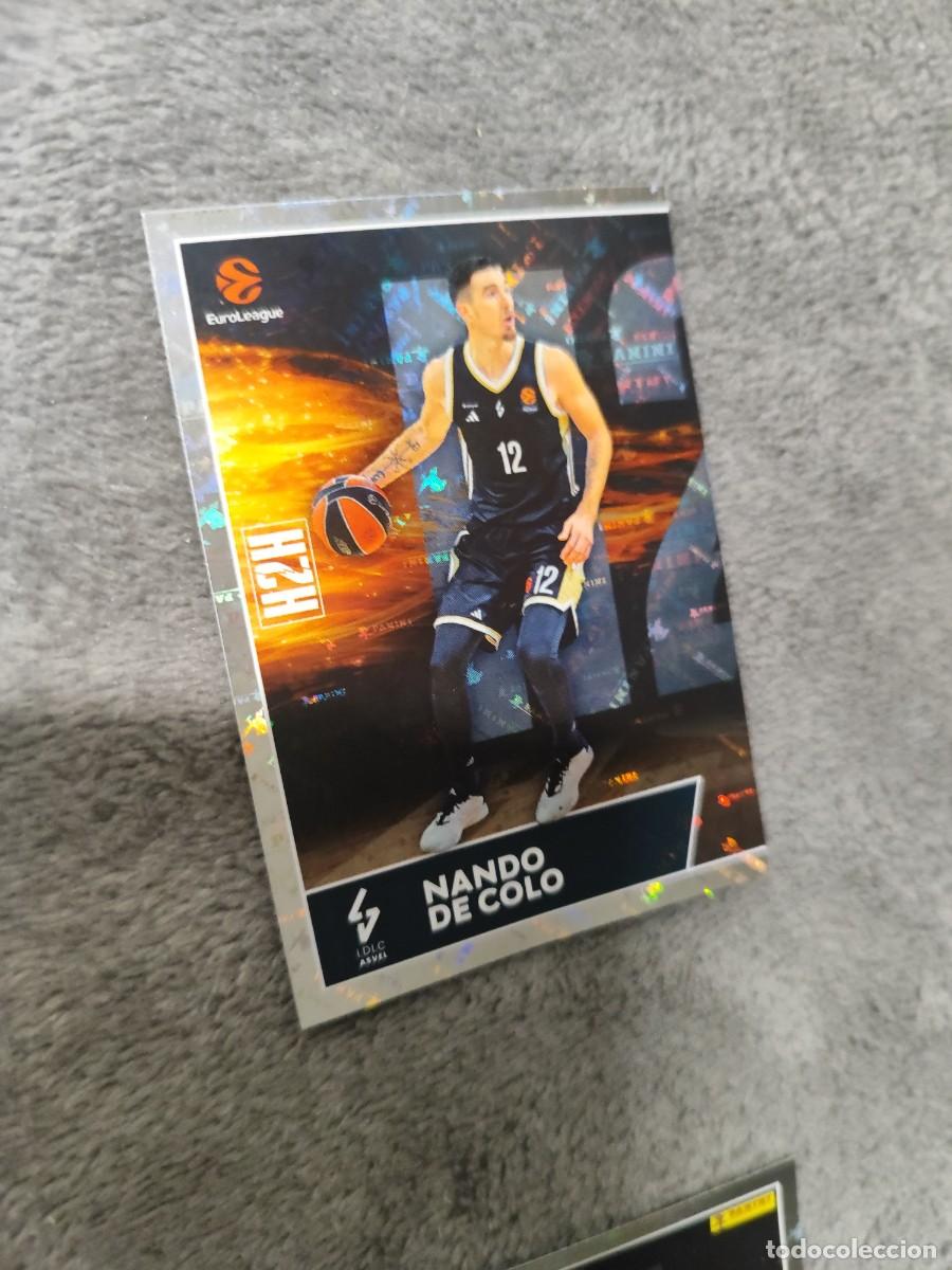 Coleccionismo deportivo: 30 NANDO DE COLO (LDLC ASVEL VILLEURBANNE) 1 EUROLEAGUE 2025 2026 HEAD TO HEAD PANINI EUROLIGA 25 2