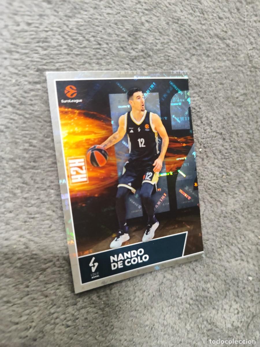 Coleccionismo deportivo: 30 NANDO DE COLO (LDLC ASVEL VILLEURBANNE) 1 EUROLEAGUE 2025 2026 HEAD TO HEAD PANINI EUROLIGA 25 2