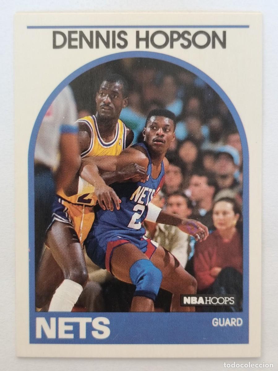 Collectionnisme sportif: #199 DENNIS HOPSON (NEW JERSEY NETS) CARD 89/90 NBA HOOPS