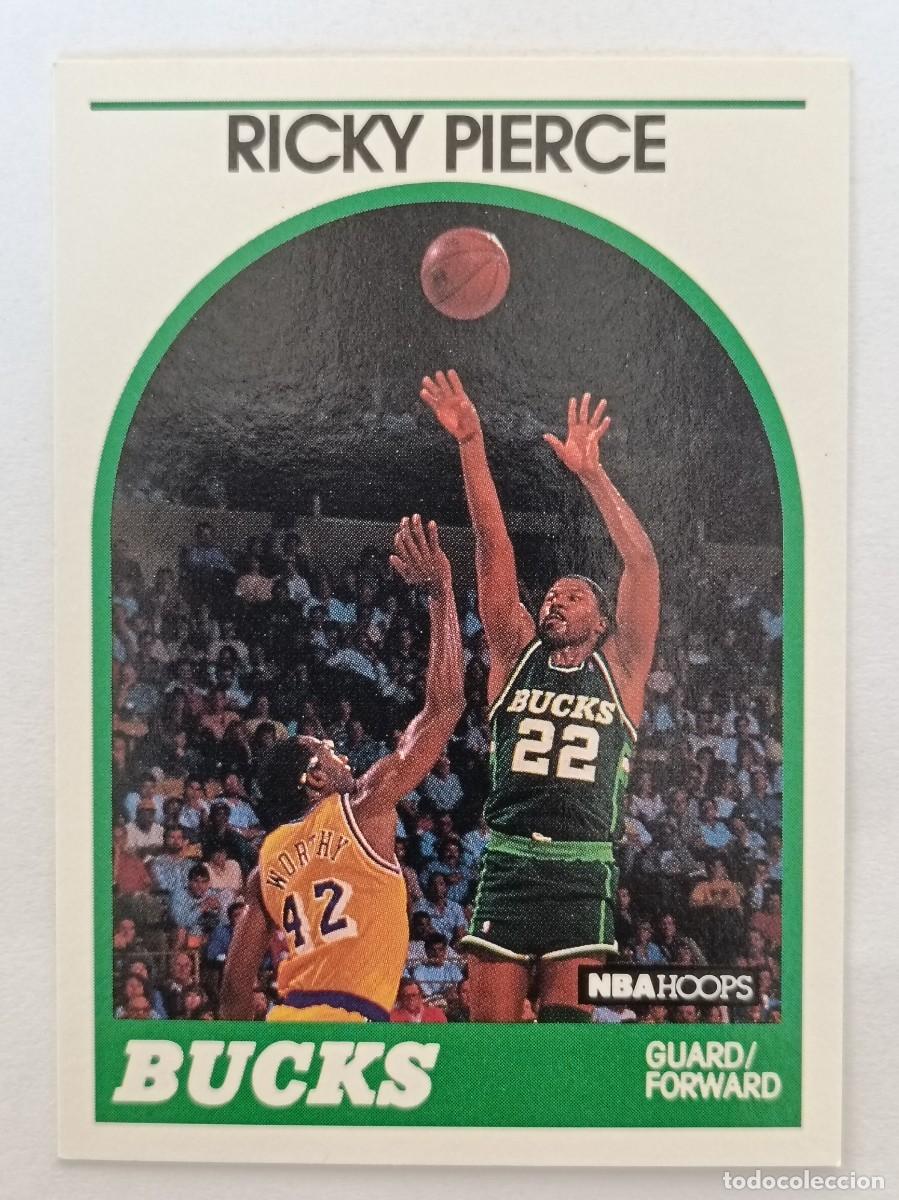 Coleccionismo deportivo: #212 RICKY PIERCE (MILWAUKEE BUCKS) CARD 89/90 NBA HOOPS