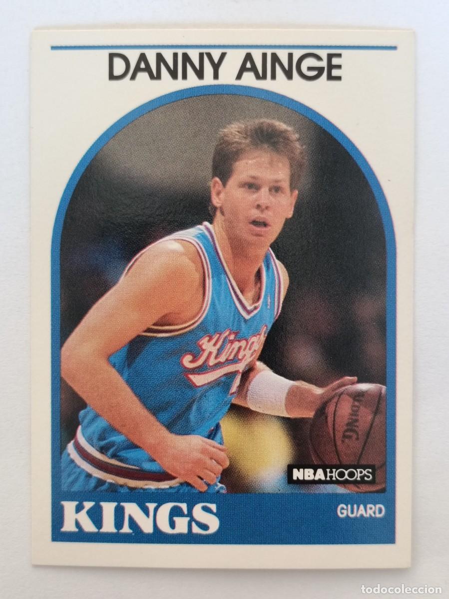 Coleccionismo deportivo: #215 DANNY AINGE (SACRAMENTO KINGS) CARD 89/90 NBA HOOPS