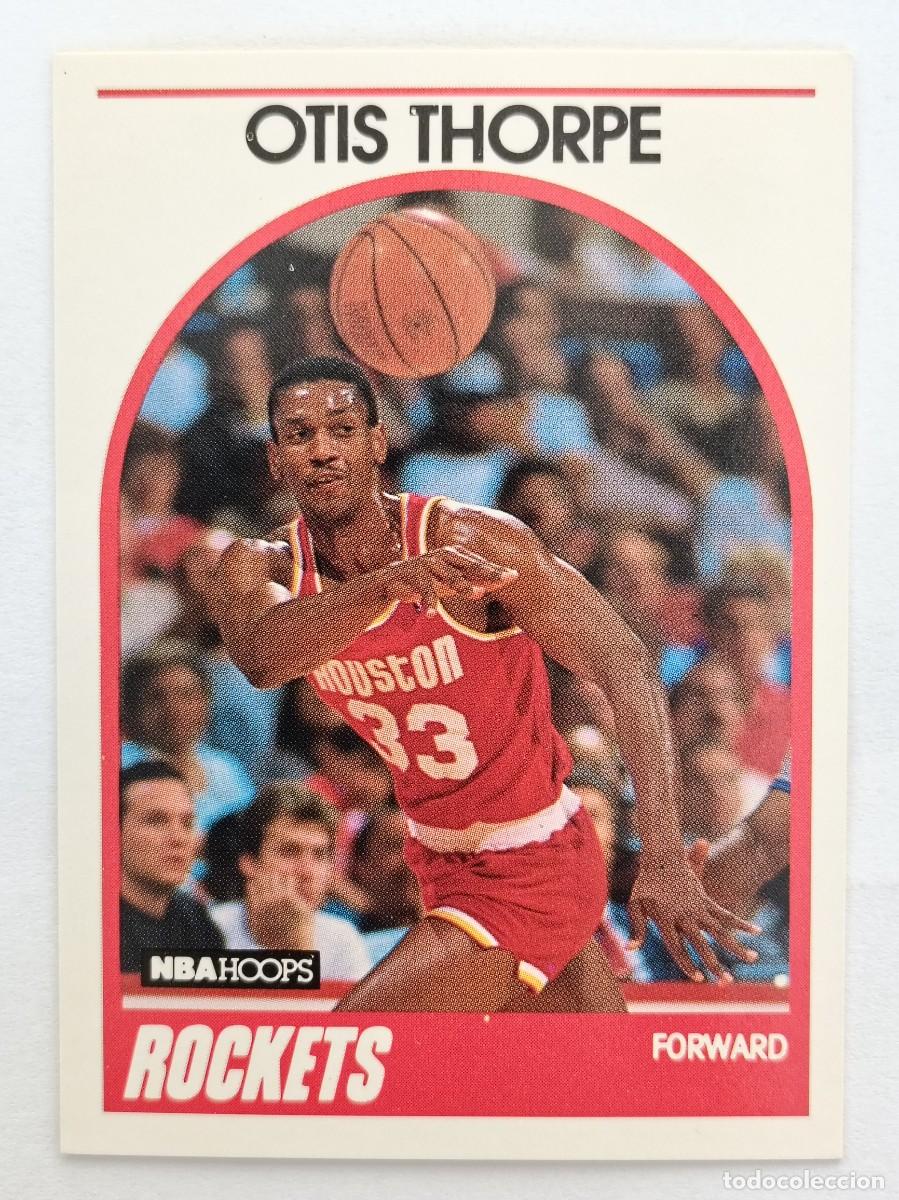 Coleccionismo deportivo: #265 OTIS THORPE (HOUSTON ROCKETS) CARD 89/90 NBA HOOPS