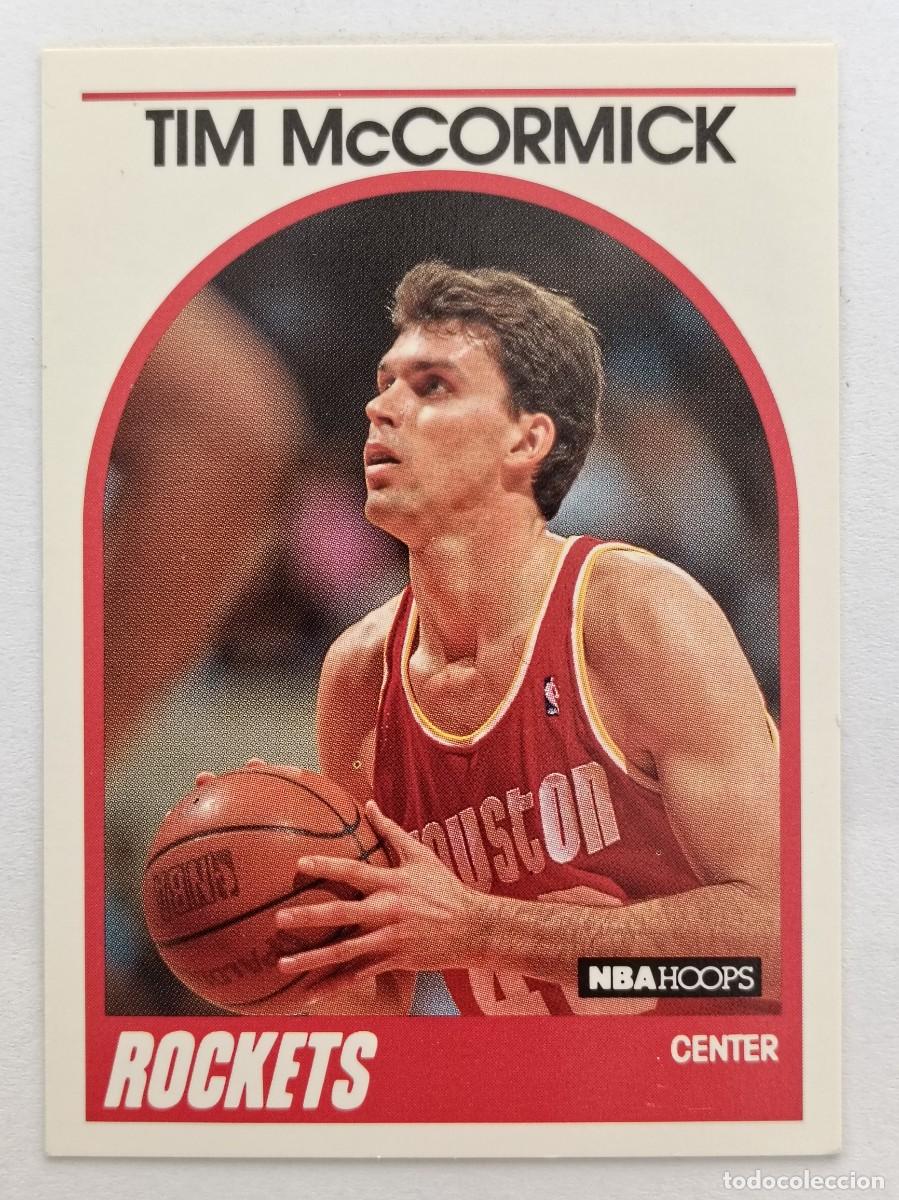 Coleccionismo deportivo: #272 TIM MCCORMICK (HOUSTON ROCKETS) CARD 89/90 NBA HOOPS