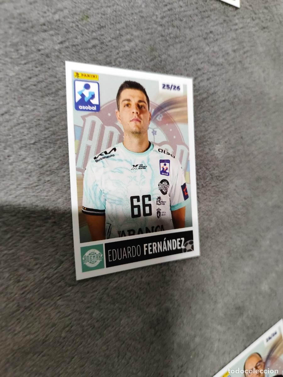 Coleccionismo deportivo: 116 EDUARDO FERN&Aacute;NDEZ ABANCA ADEMAR LE&Oacute;N LIGA NEXUS ENERGIA ASOBAL 2025 2026 PANINI 25 26 BALONMANO