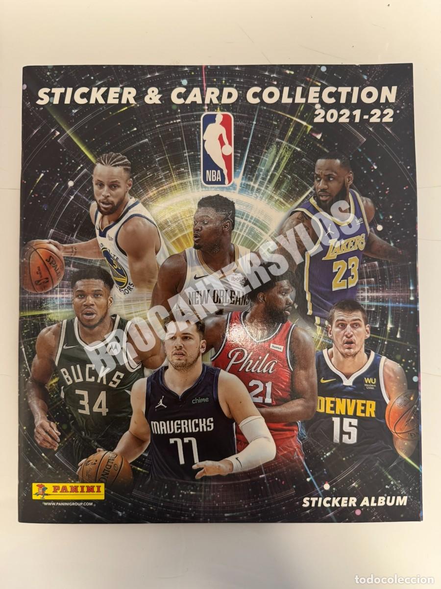Coleccionismo deportivo: NBA Sticker Collection 2021-2022