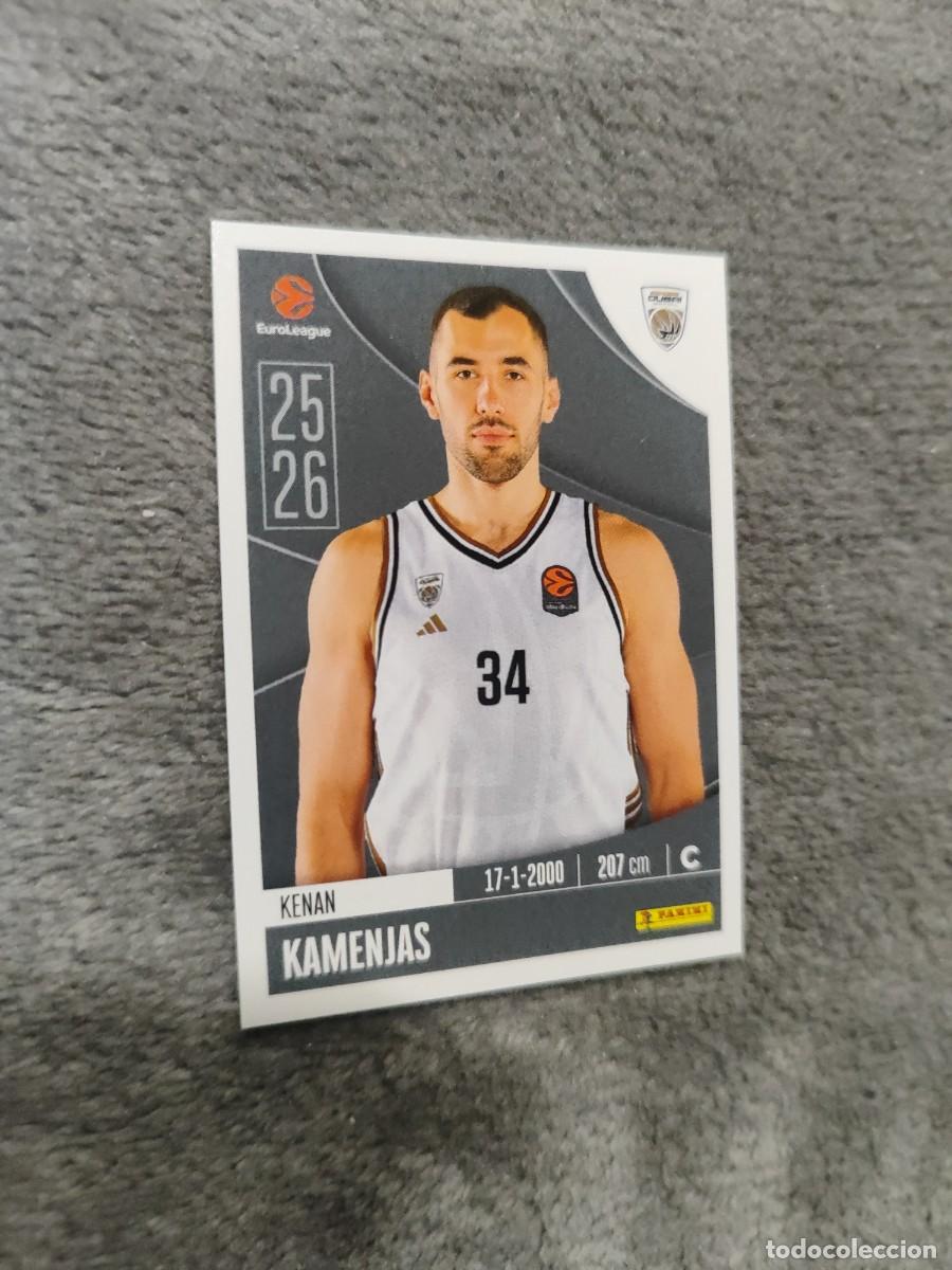 Collezionismo sportivo: 128 KENAN KAMENJAS EUROLEAGUE 2025 2026 DUBAI BASKETBALL PANINI EUROLIGA 25 26 BALONCESTO