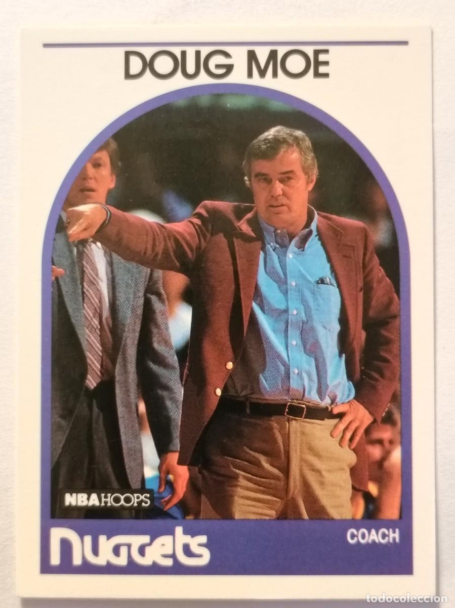 Coleccionismo deportivo: #283 DOUG MOE (DENVER NUGGETS) CARD 89/90 NBA HOOPS