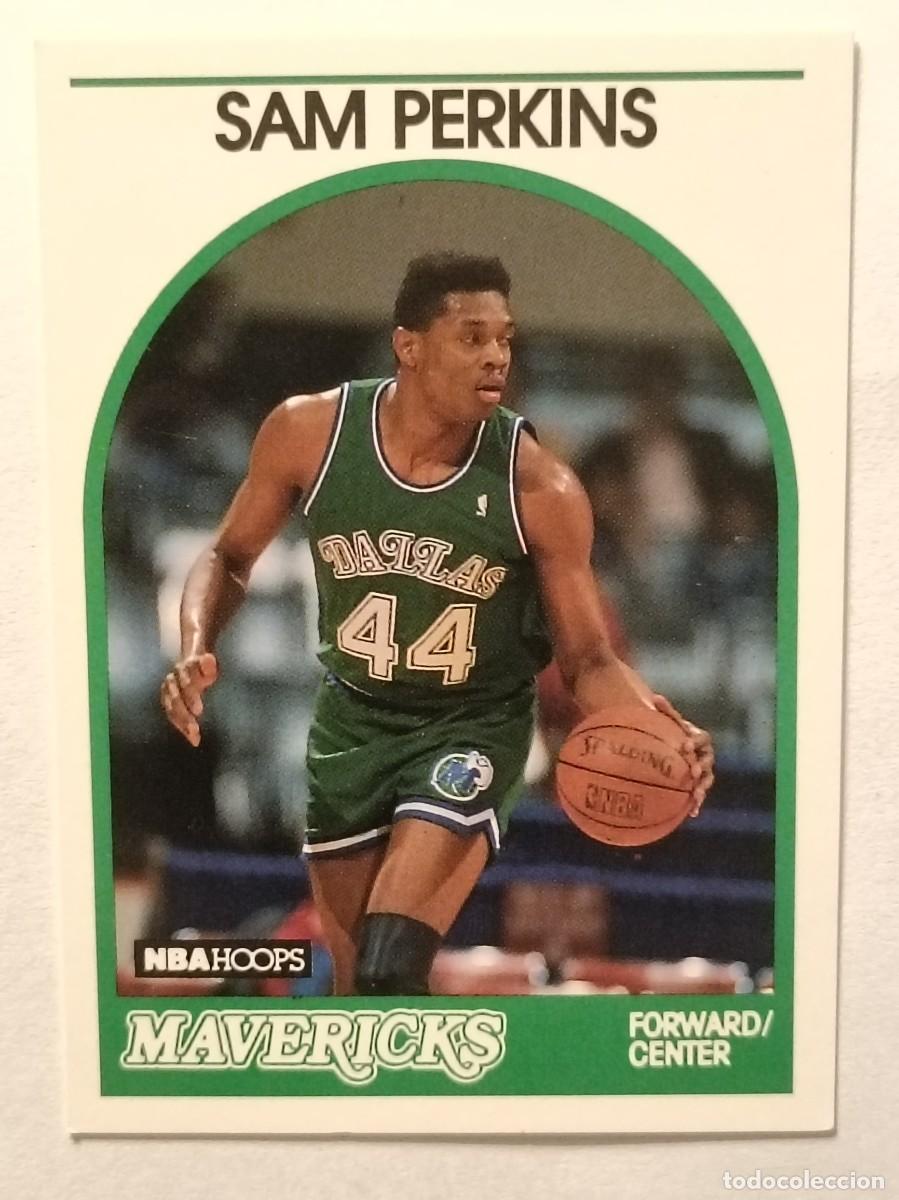 Coleccionismo deportivo: #286 SAM PERKINS (DALLAS MAVERICKS) CARD 89/90 NBA HOOPS