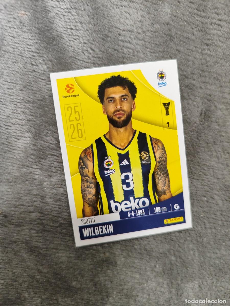 Collezionismo sportivo: 183 SCOTTIE WILBEKIN EUROLEAGUE 2025 2026 FENERBAHCE BEKO ISTANBUL PANINI EUROLIGA 25 26 BALONCESTO