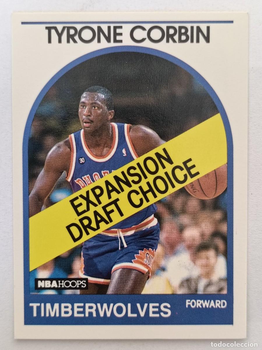 Coleccionismo deportivo: #319 TYRONE CORBIN (MINNESOTA TIMBERWOLVES) CARD 89/90 NBA HOOPS
