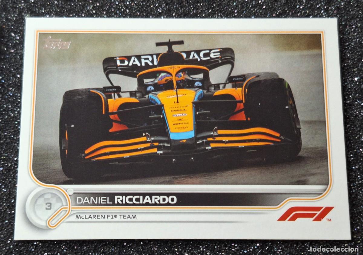 Coleccionismo deportivo: Daniel Ricciardo McLaren Team Topps Formula 1 F-1