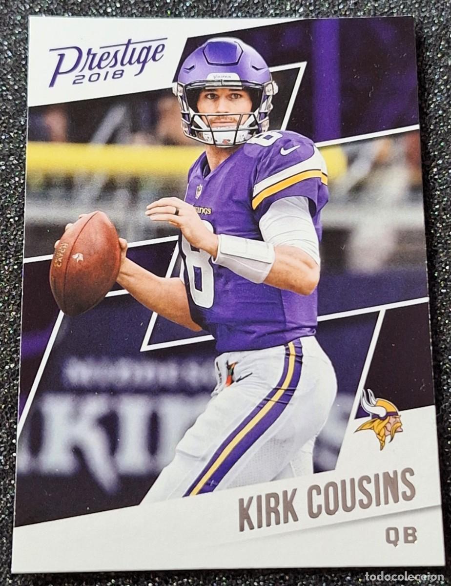 Coleccionismo deportivo: Kirk Cousins Minnesota Vikings Panini Prestige Football NFL