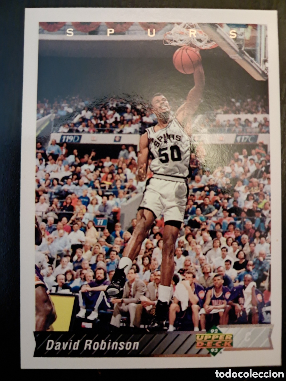 Coleccionismo deportivo: 241 David Robinson upper deck 1992-93