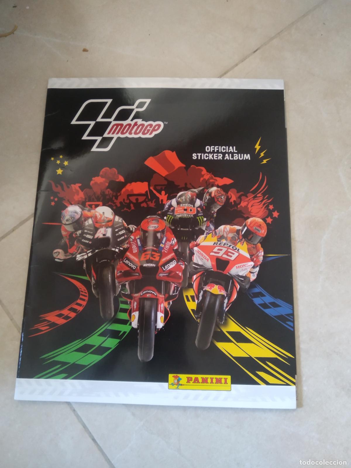 Coleccionismo deportivo: ALBUM VACIO CROMO PANINI MOTO GP 2022