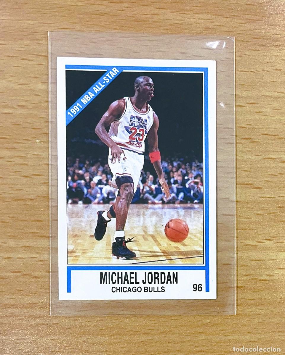 Coleccionismo deportivo: CROMO DOBLE NBA 1991/92 DE PANINI - n&ordm; 118 BJ ARMSTRONG (BULLS) + n&ordm; 96 MICHAEL JORDAN ALL STARS