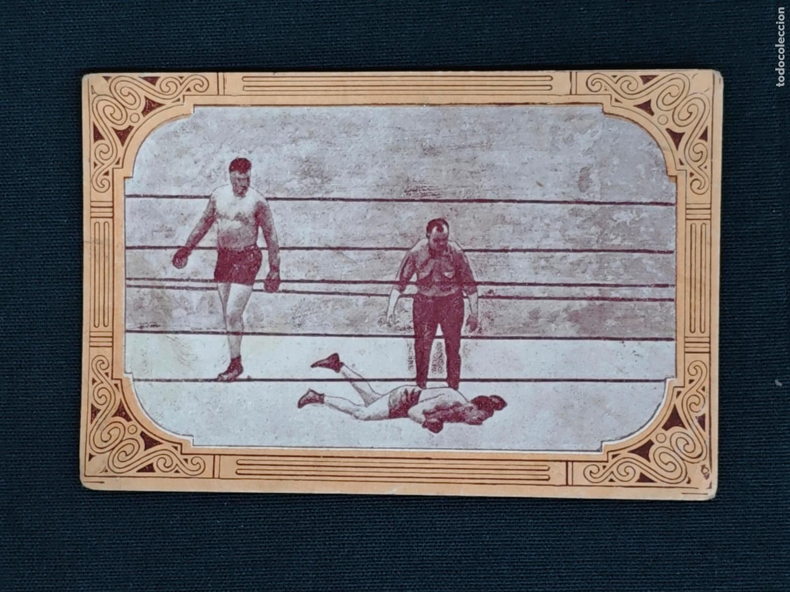 Coleccionismo deportivo: CROMO BOXEO - MAC AULIFE - FIRPO - GUILLEN