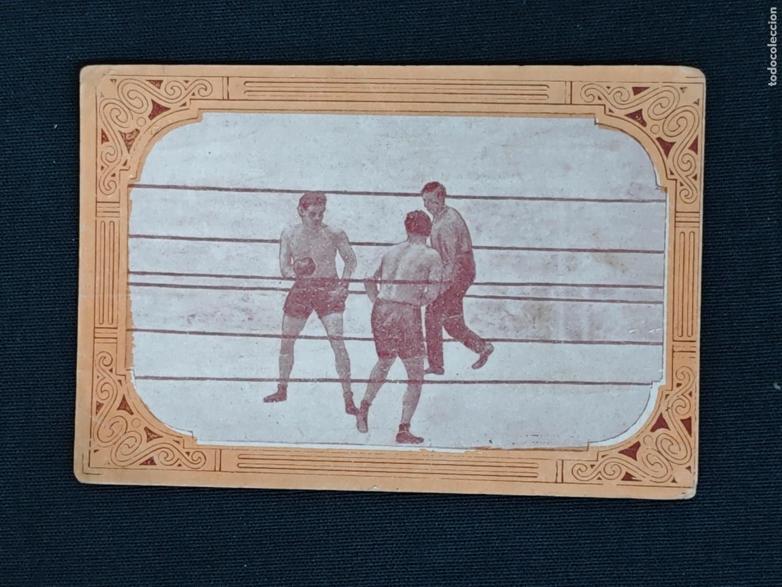 Coleccionismo deportivo: CROMO BOXEO - MAC AULIFE - FIRPO - GUILLEN