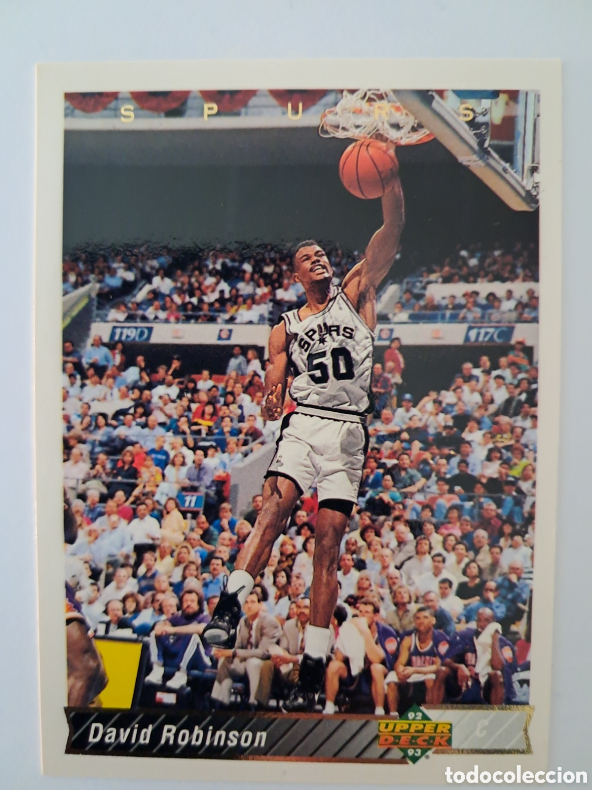 Coleccionismo deportivo: 241 David Robinson upper deck 1992-93