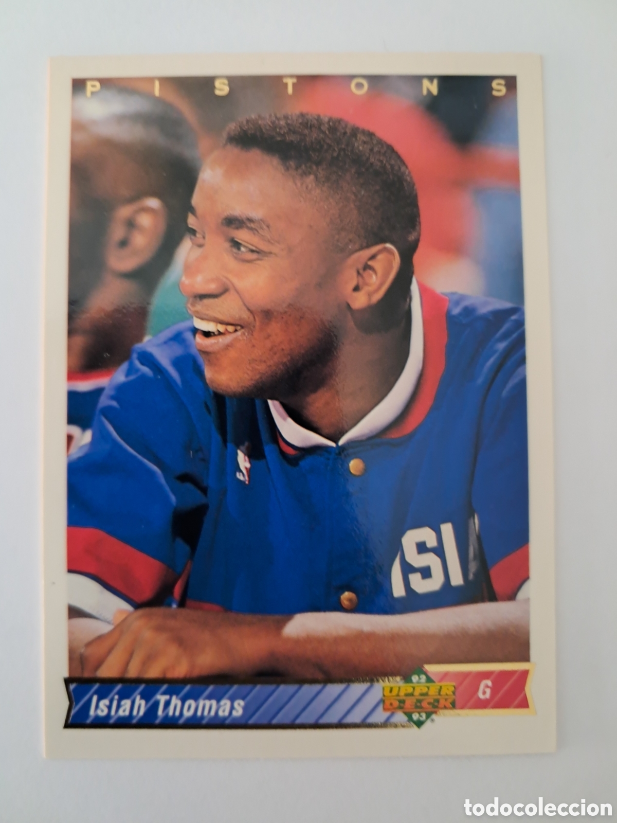 Coleccionismo deportivo: 154 Isiah Thomas upper deck 1992-93