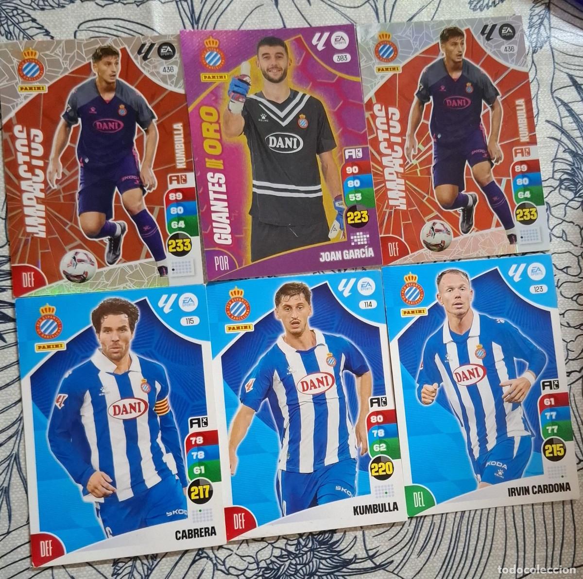 Coleccionismo deportivo: ADRENALYN XL 2024-2025 ESPA&Ntilde;OL 6 CROMOS.