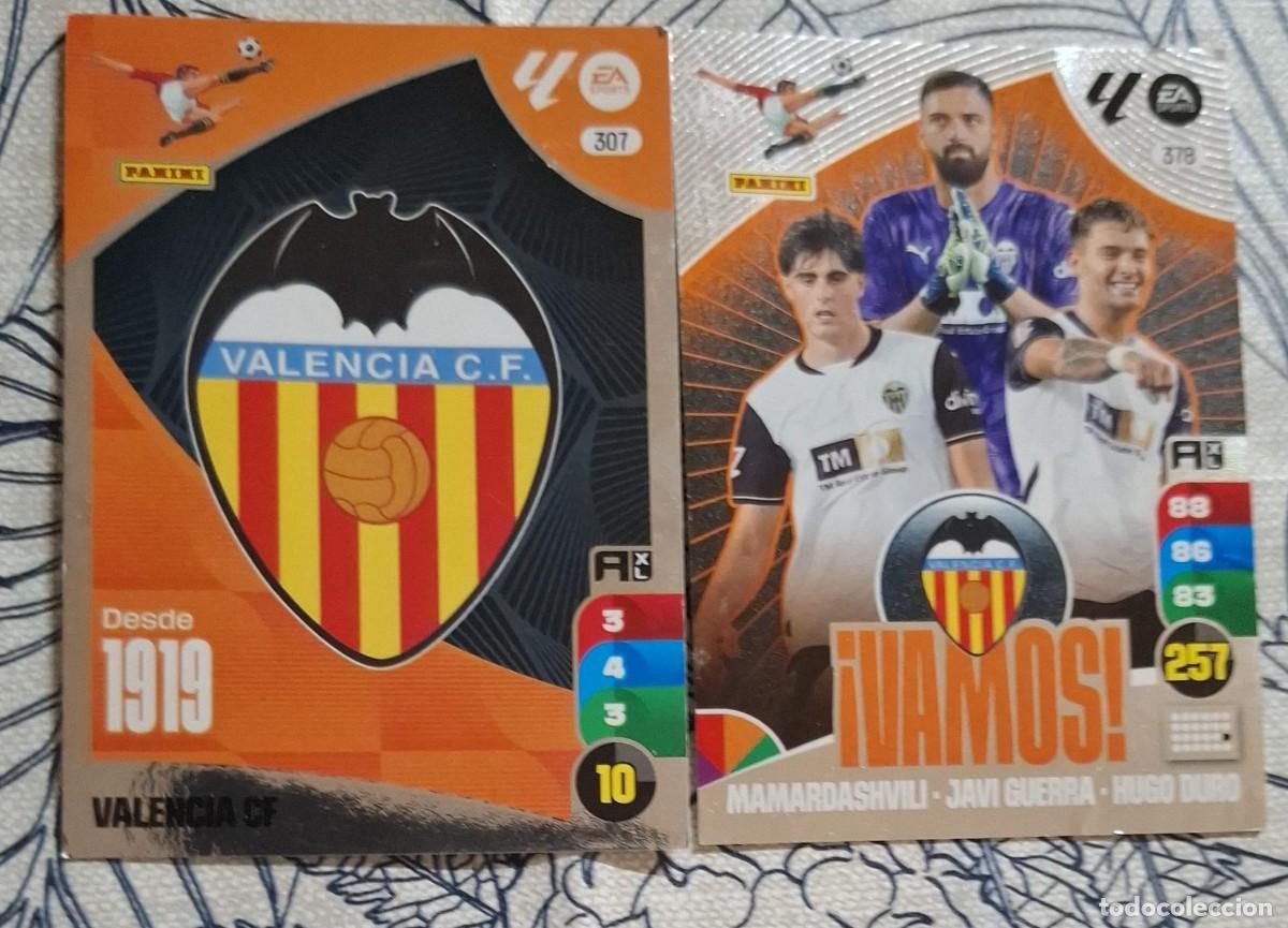 Coleccionismo deportivo: ADRENALYN XL 2024-2025 VALENCIA 2 CROMO.