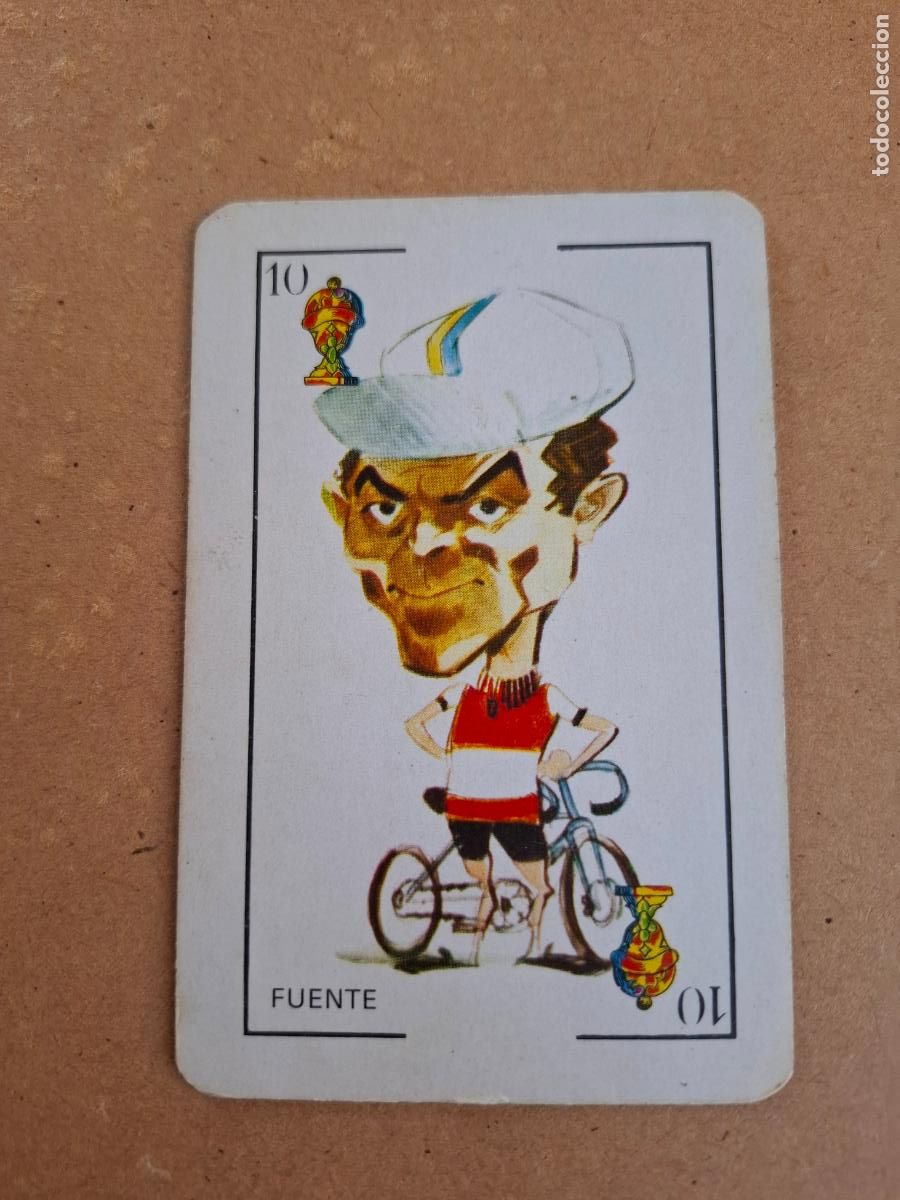 Sammelleidenschaft Sport: CARTA BARAJA EDICIONES AMAIKA 1975 - JOS&Eacute; MANUEL FUENTE ( TARANGU ) - CICLISMO