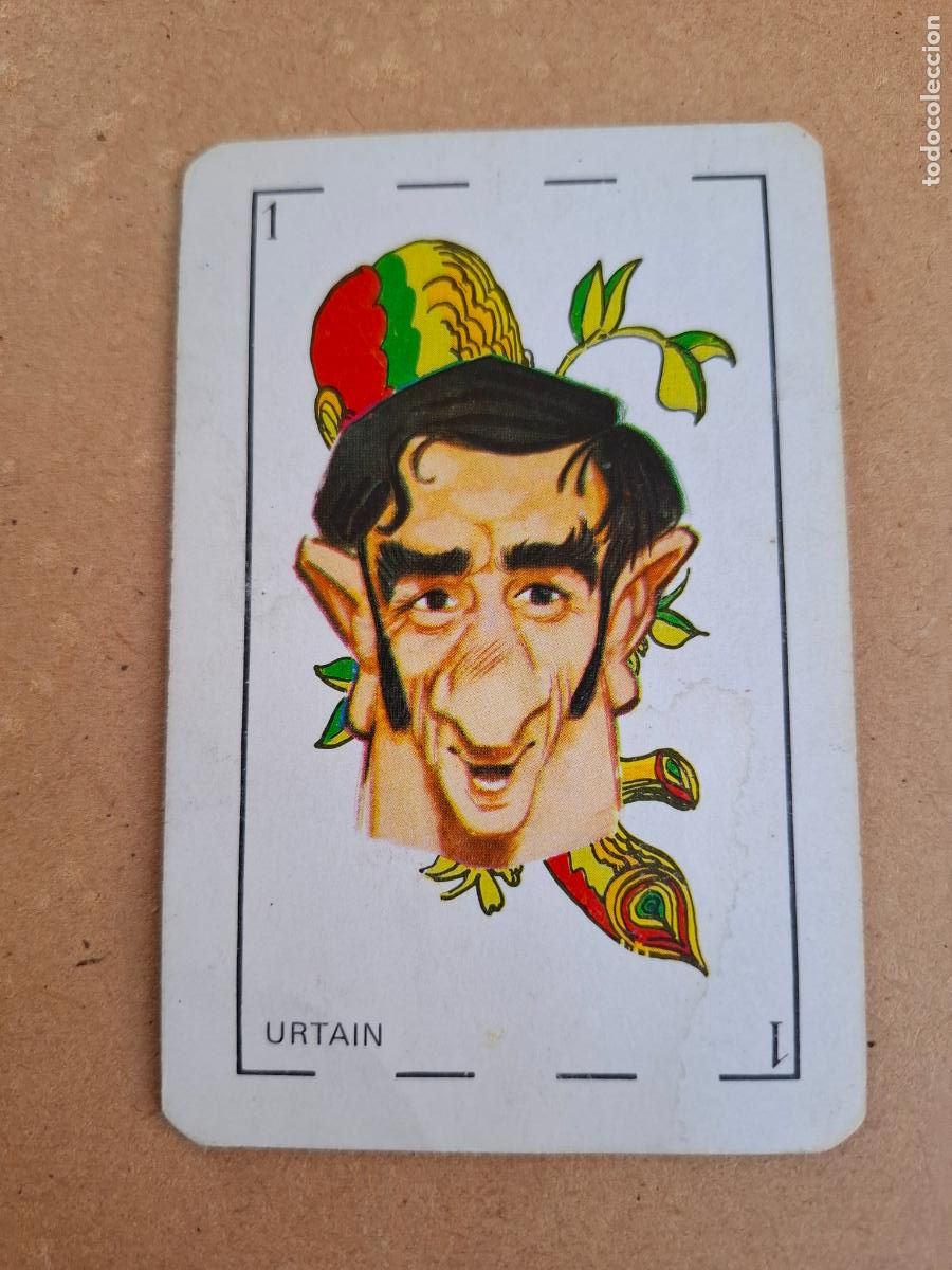 Sports collectibles: CARTA BARAJA EDICIONES AMAIKA 1975 - URTAIN - BOXEO