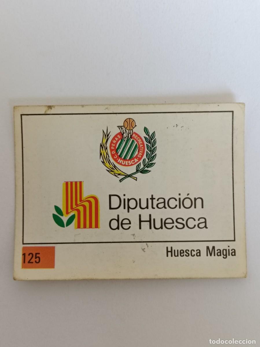 Coleccionismo deportivo: #125 ESCUDO (HUESCA MAGIA) LIGA ACB BASKET 90 PANINI
