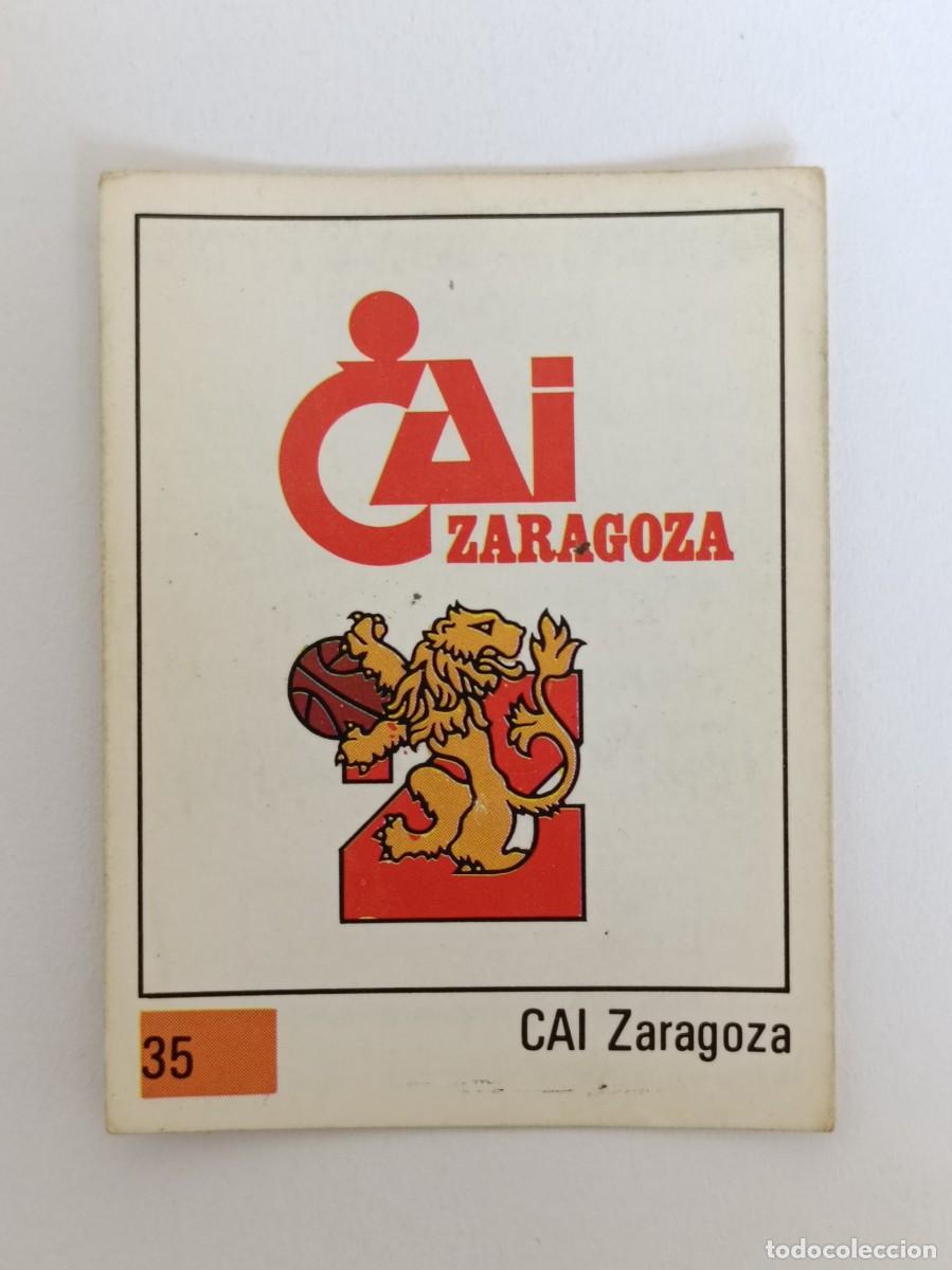 Coleccionismo deportivo: #35 ESCUDO (CAI ZARAGOZA) LIGA ACB BASKET 90 PANINI