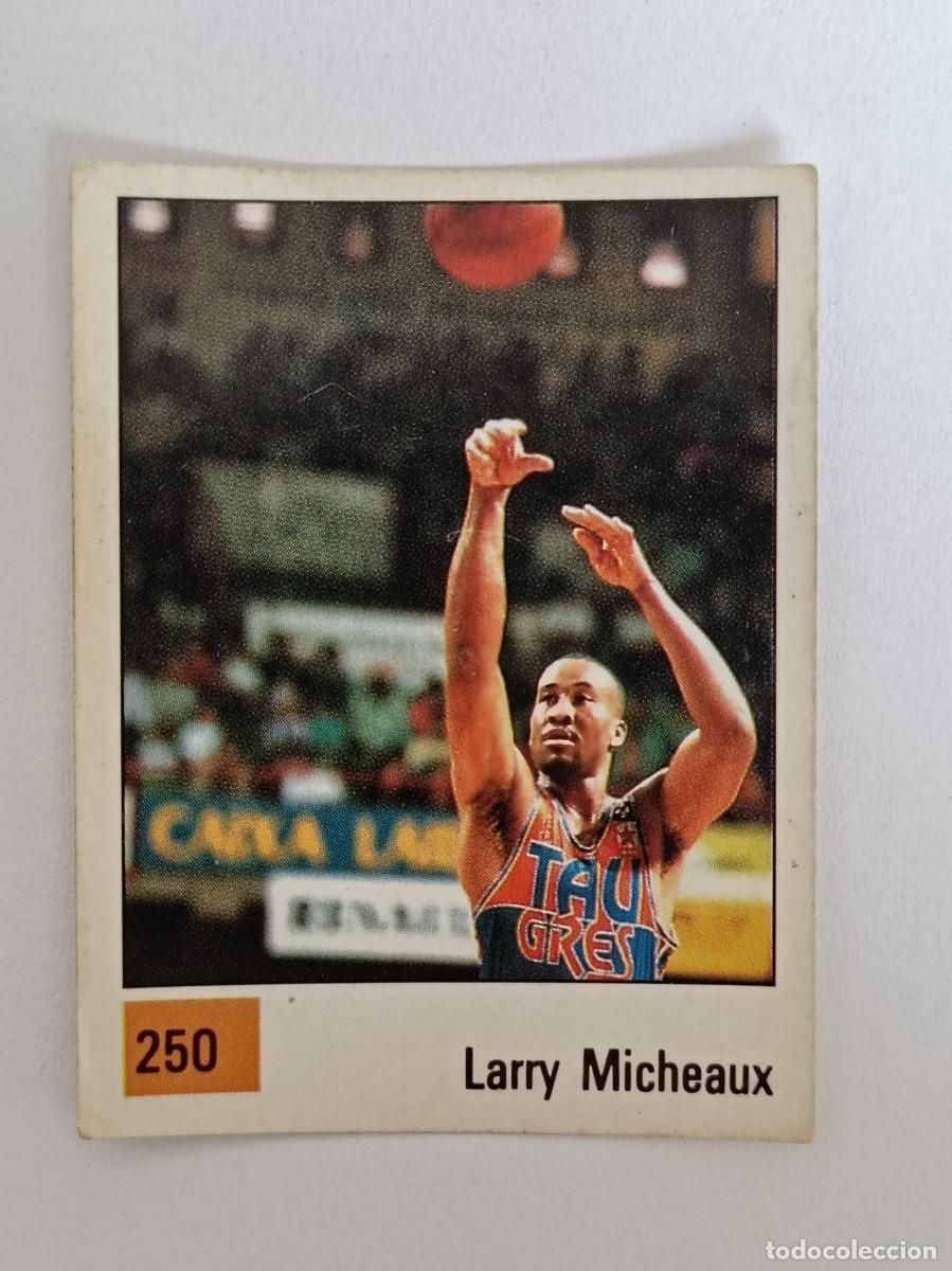 Coleccionismo deportivo: #250 LARRY MICHEAUX (TAUGRES) LIGA ACB BASKET 90 PANINI